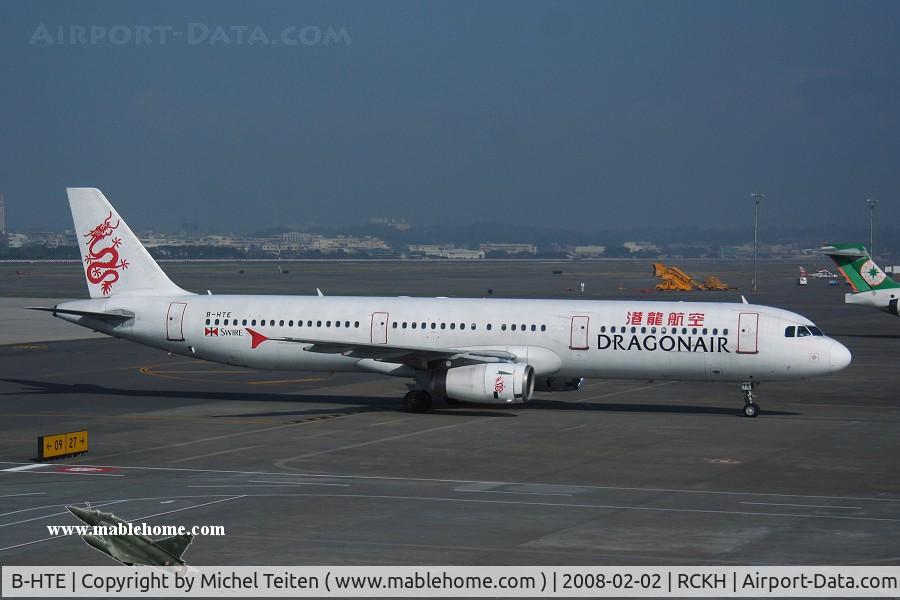 B-HTE, 1999 Airbus A321-231 C/N 1024, Dragonair