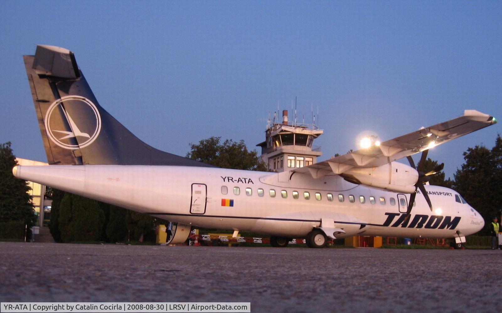 YR-ATA, 1997 ATR 42-500 C/N 566, Looking nice in this late summer morning