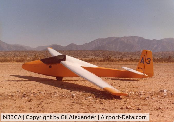 N33GA, 1977 Jansson BJ-1B Duster C/N 111, Crystalaire, S. Calif. - c 1979