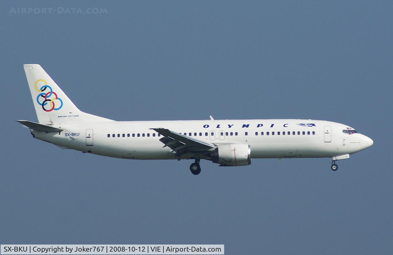 SX-BKU, 1992 Boeing 737-48E C/N 25764, Olympic Airlines Boeing 737-48E