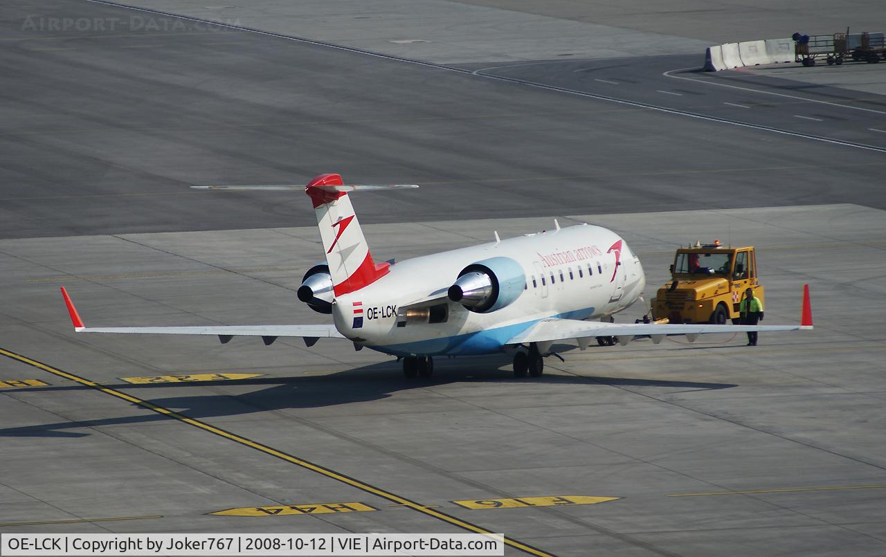 OE-LCK, 1997 Canadair CRJ-200LR (CL-600-2B19) C/N 7148, Austrian arrows Canadair Regional Jet CRJ200LR