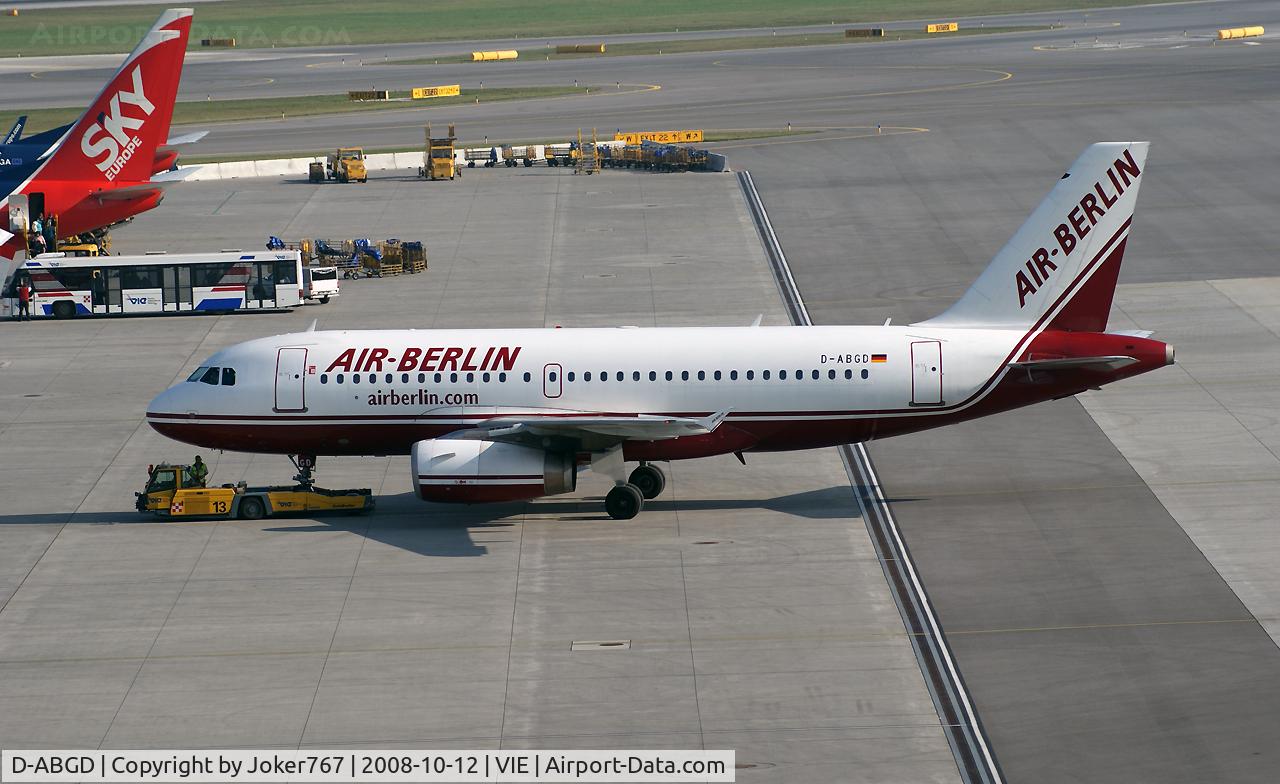 D-ABGD, 2004 Airbus A319-132 C/N 2335, Air Berlin Airbus A319-132