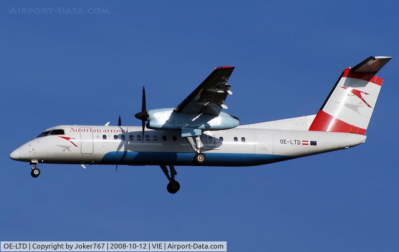 OE-LTD, 1995 De Havilland Canada DHC-8-314Q Dash 8 C/N 400, Austrian arrows De Havilland Canada DHC-8-314Q