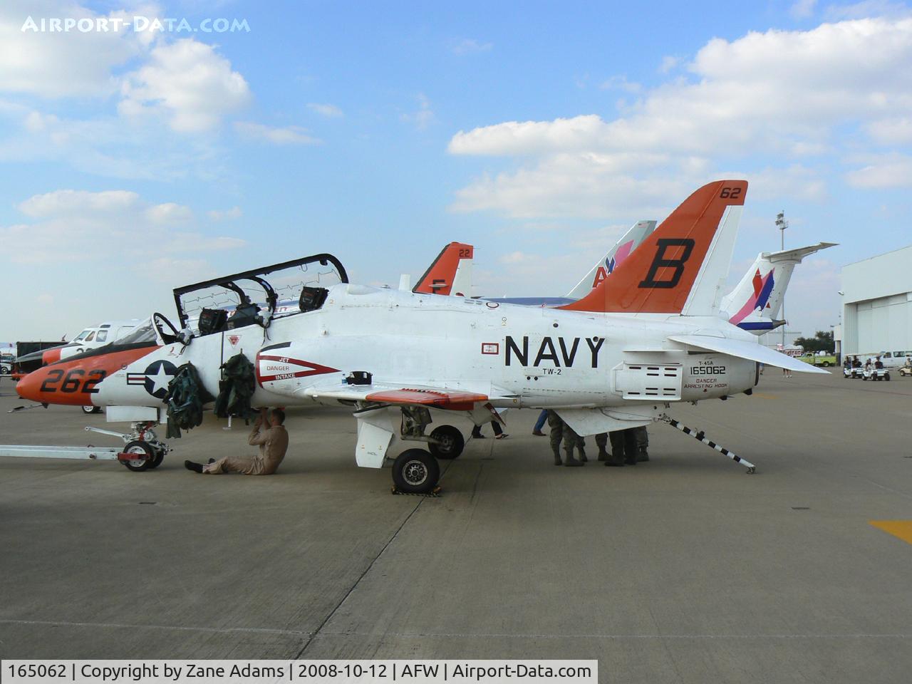 165062, McDonnell Douglas T-45C Goshawk C/N A066, At the 2008 Alliance Airshow