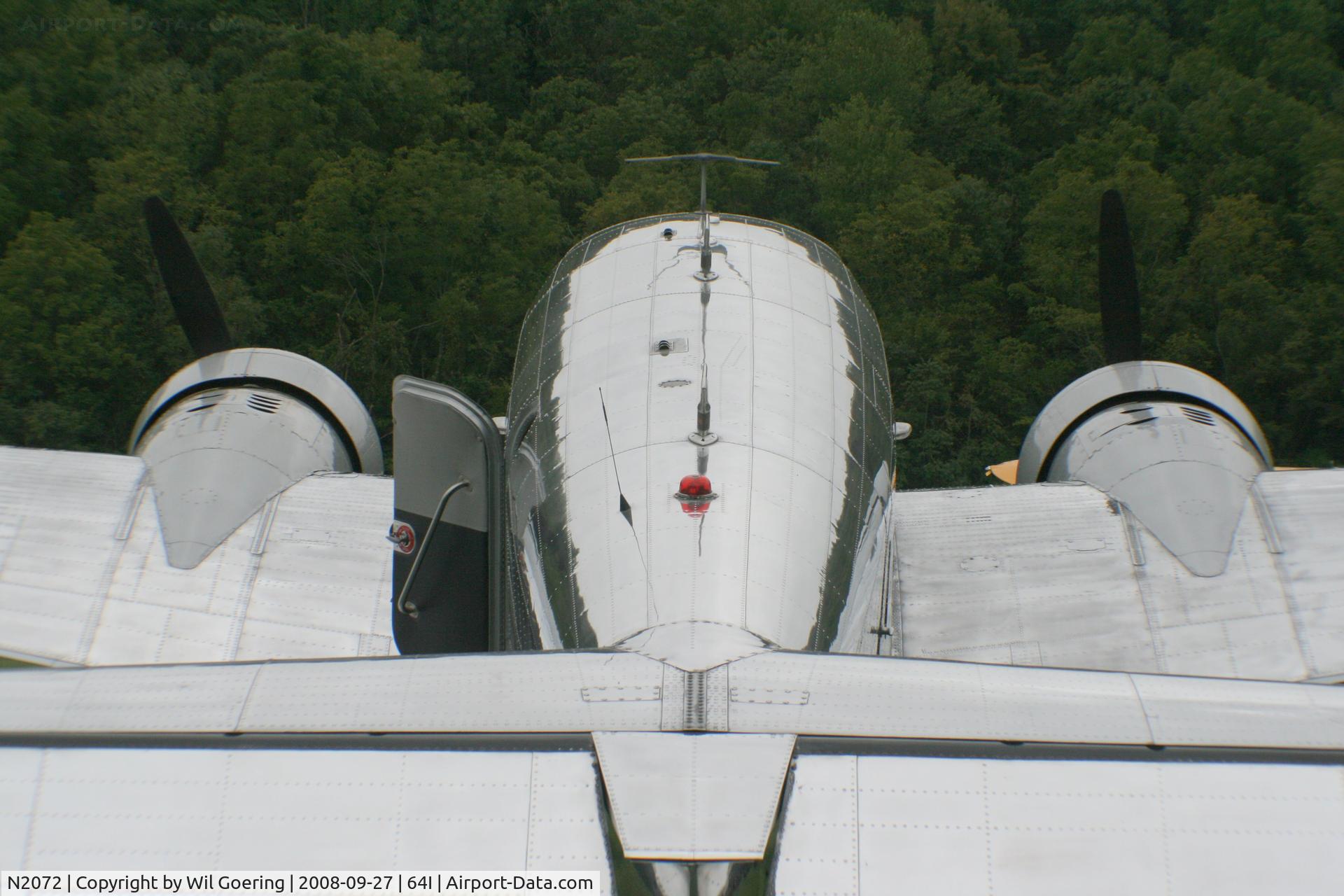 N2072, 1936 Lockheed 12A Electra Junior C/N 1208, 2008 Lee Bottom Fly-in