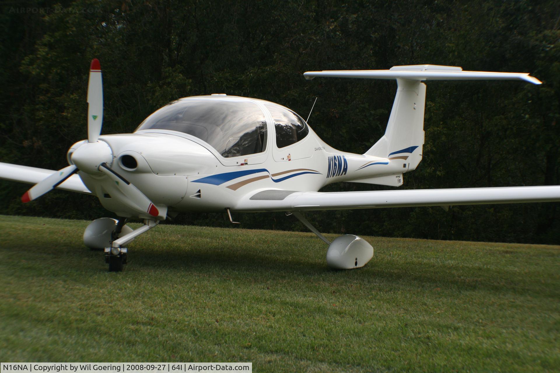 N16NA, 2003 Diamond DA-40 Diamond Star C/N 40.284, 2008 Lee Bottom Fly-in