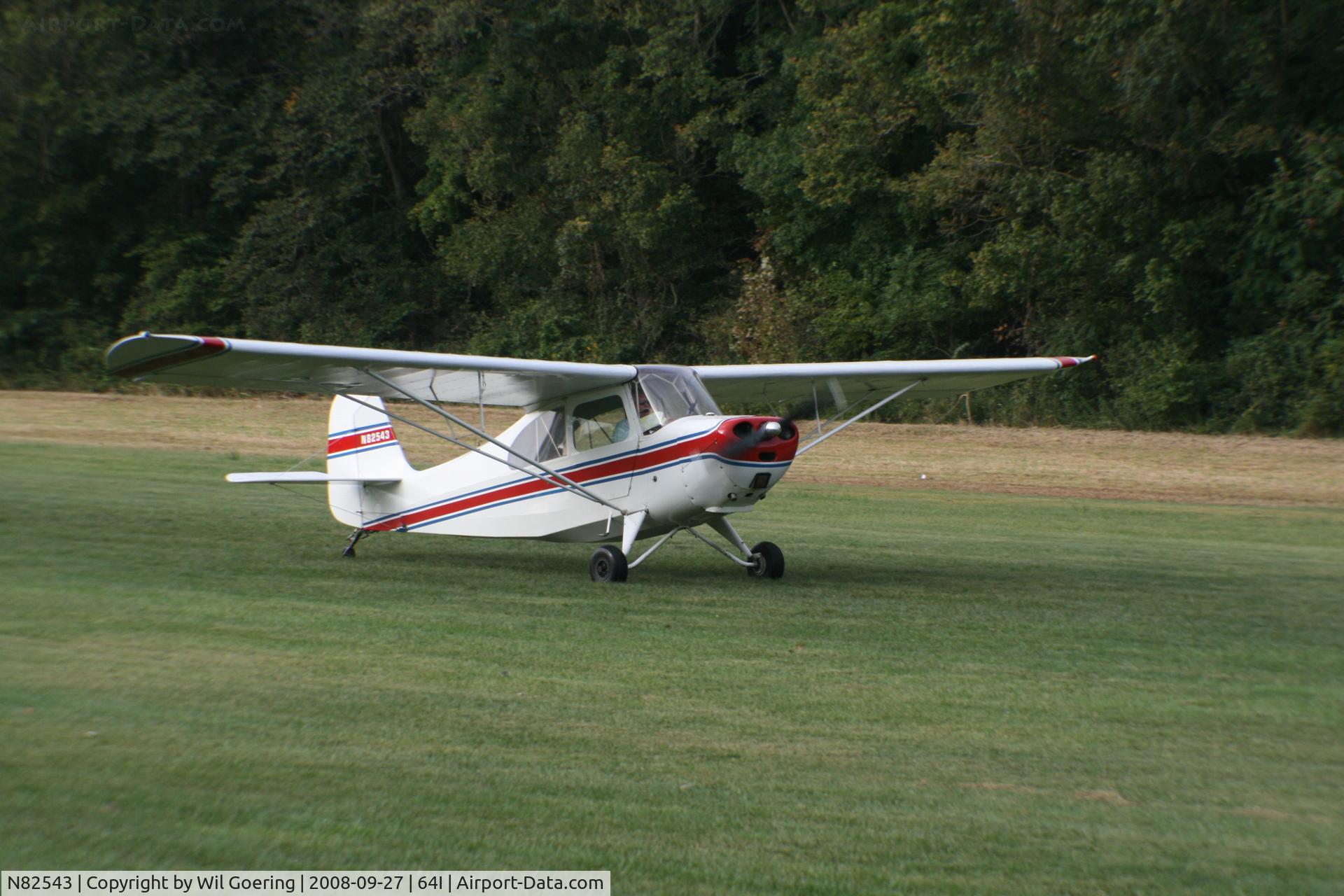 N82543, 1946 Aeronca 7AC Champion C/N 7AC-1180, 2008 Lee Bottom Fly-in
