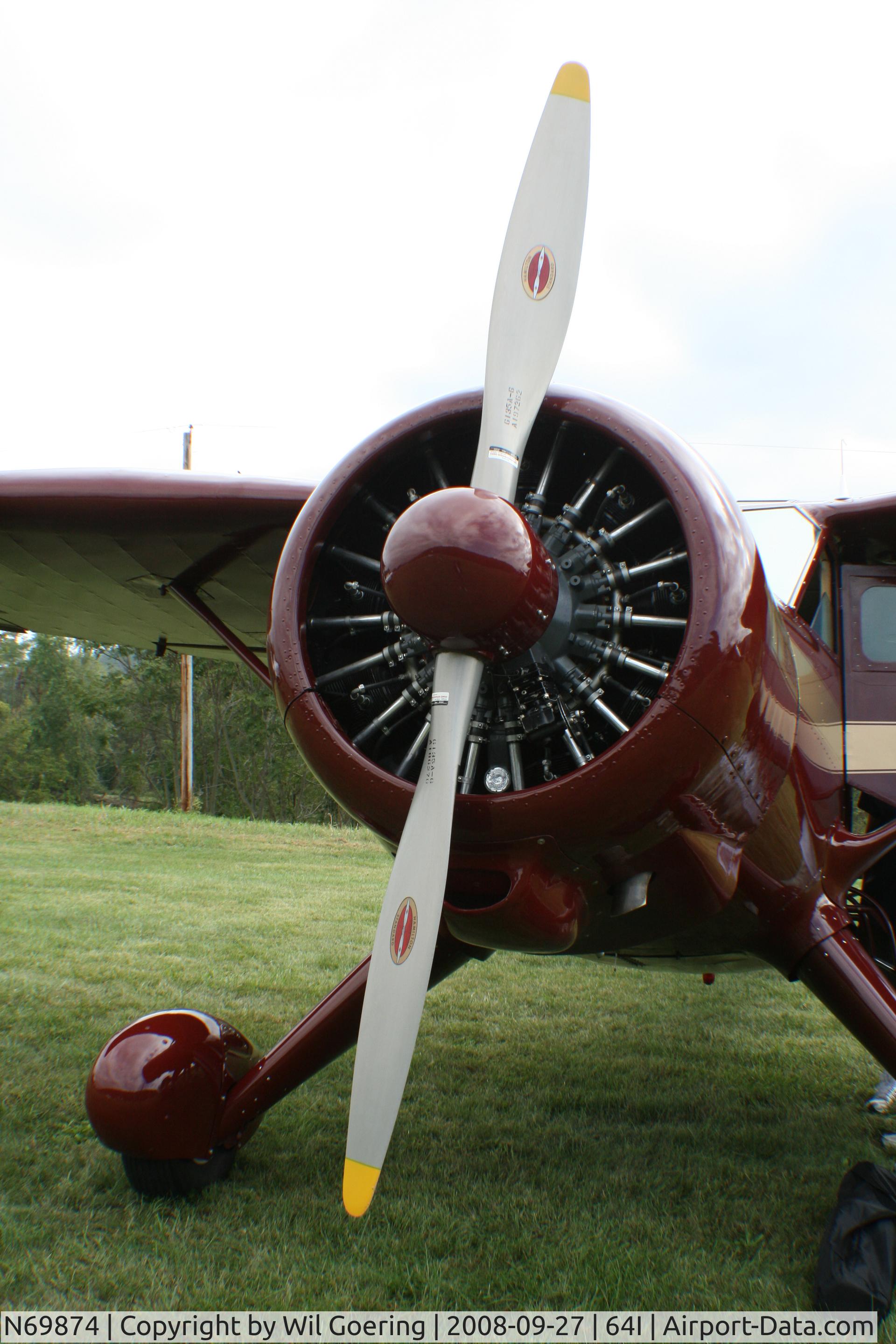 N69874, 1944 Stinson V77 Reliant C/N 1417, 2008 Lee Bottom Fly-in
