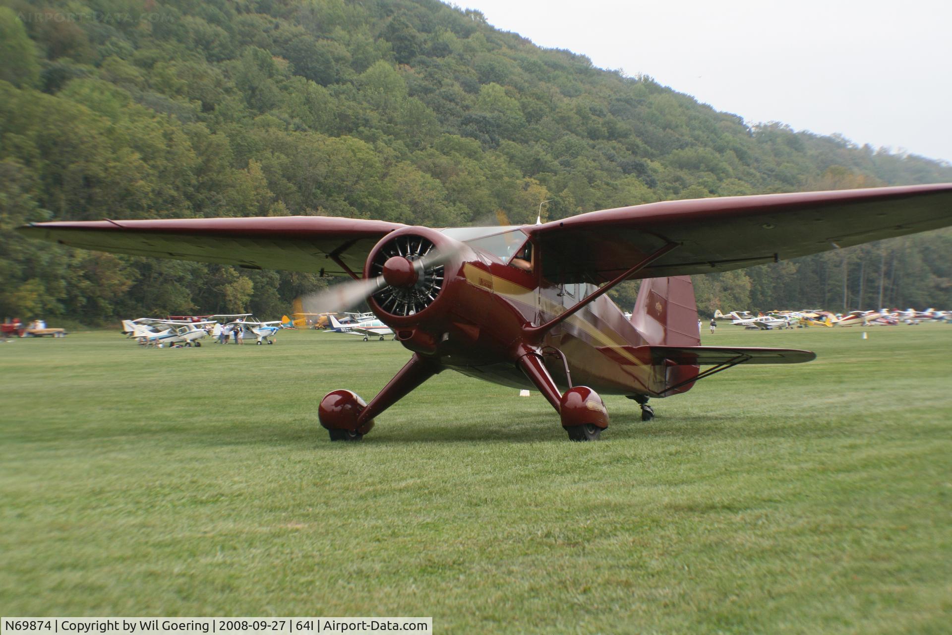 N69874, 1944 Stinson V77 Reliant C/N 1417, 2008 Lee Bottom Fly-in