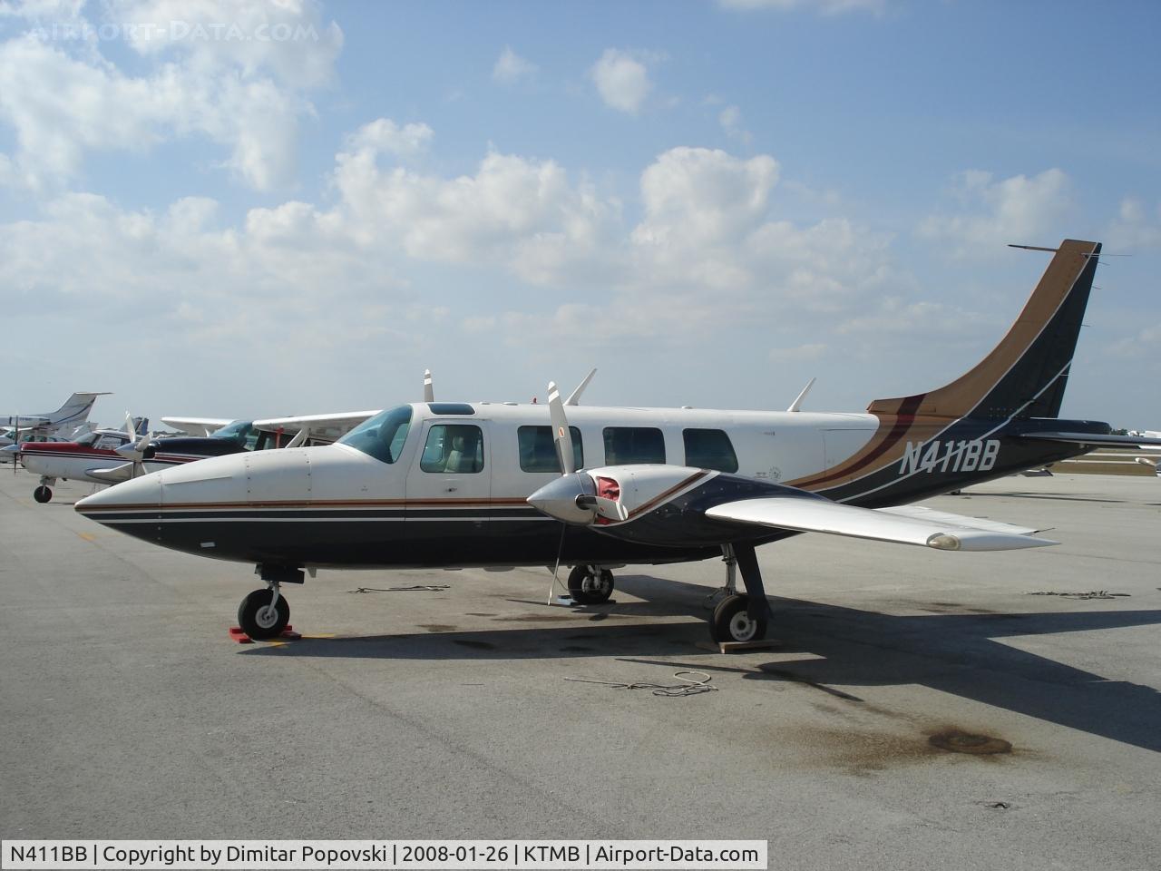 N411BB, 1979 Piper Aerostar 600 C/N 6007458061228, /