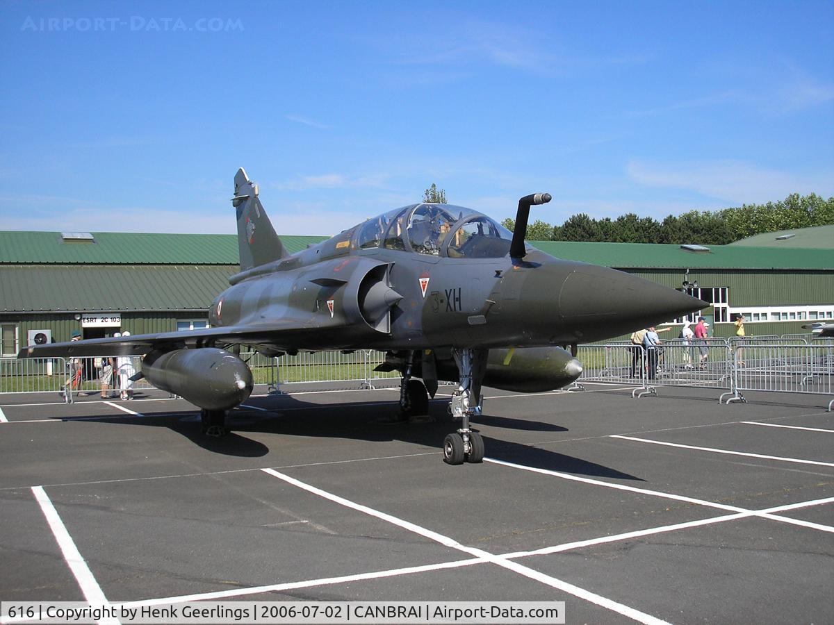 616, Dassault Mirage 2000D C/N 413, French AF Openday  at Cambrai AFB 2006