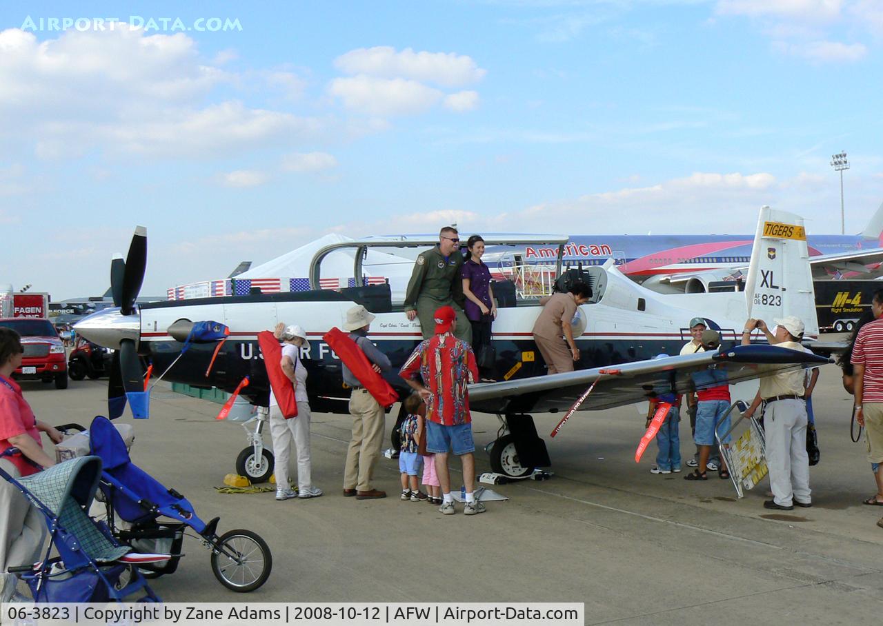 06-3823, 2006 Raytheon T-6A Texan II C/N PT-378, At the 2008 Alliance Airshow