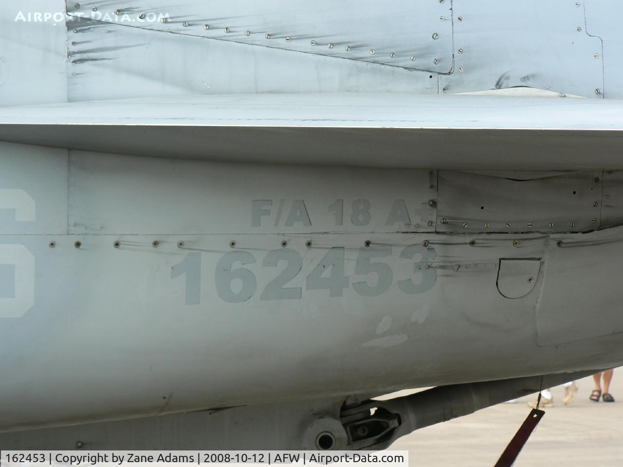 162453, McDonnell Douglas F/A-18A+ Hornet C/N 0303, At the 2008 Alliance Airshow