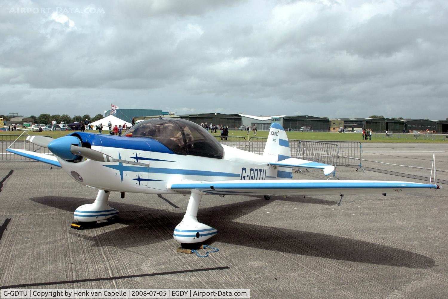 G-GDTU, 1983 Mudry CAP-10B C/N 193, CAP10 at RNAS Yeovilton Air Day 2008