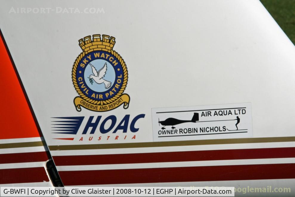 G-BWFI, 1995 HOAC DV-20 Katana C/N 20128, G-BWFI To Lithuania 2010