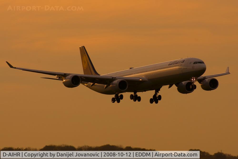 D-AIHR, 2007 Airbus A340-642 C/N 794, Airbus A340-642 Lufthansa