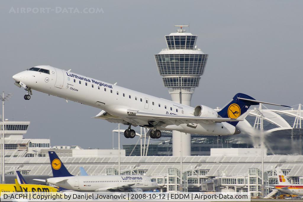 D-ACPH, 2002 Canadair CRJ-701ER (CL-600-2C10) Regional Jet C/N 10043, Taking off