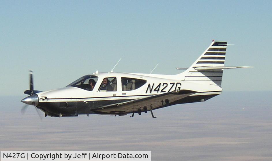 N427G, 1977 Rockwell International 114 Commander C/N 14294, Over Kansas