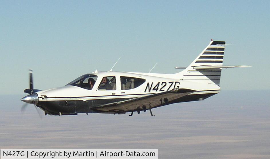N427G, 1977 Rockwell International 114 Commander C/N 14294, Over Kansas