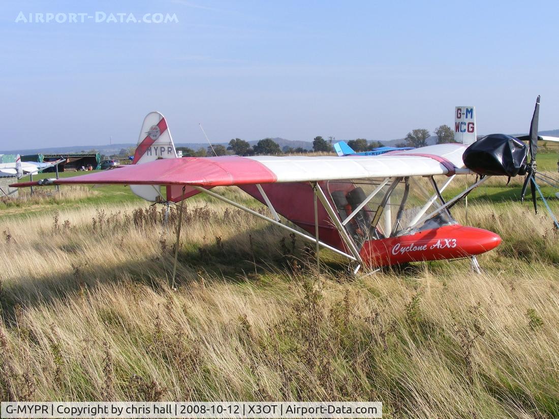 G-MYPR, 1994 Cyclone Airsports AX3/503 C/N C 3123190, private