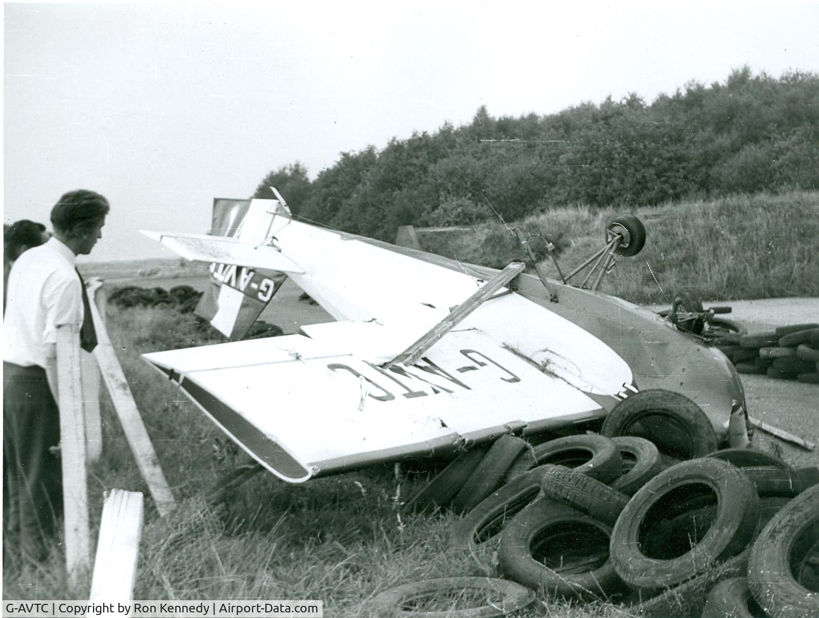 G-AVTC, 1967 Slingsby T-66 Nipper 3 C/N S106, Biggin Hill Circa 1966