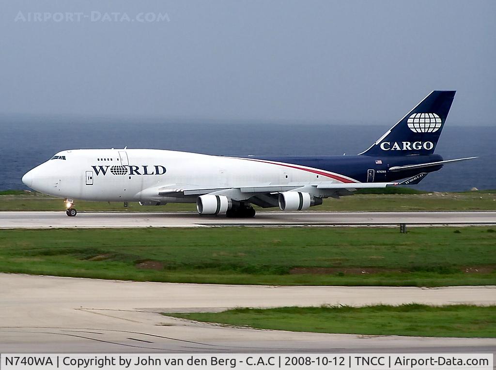 N740WA, 1993 Boeing 747-4H6 C/N 25700, World Airways