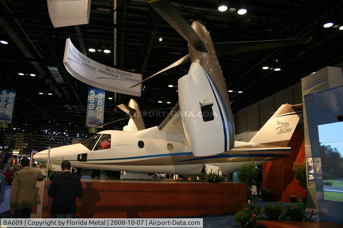 BA609, Agusta-Bell BA-609 (mock-up) C/N 60001, Bell 609 Tilt Rotor