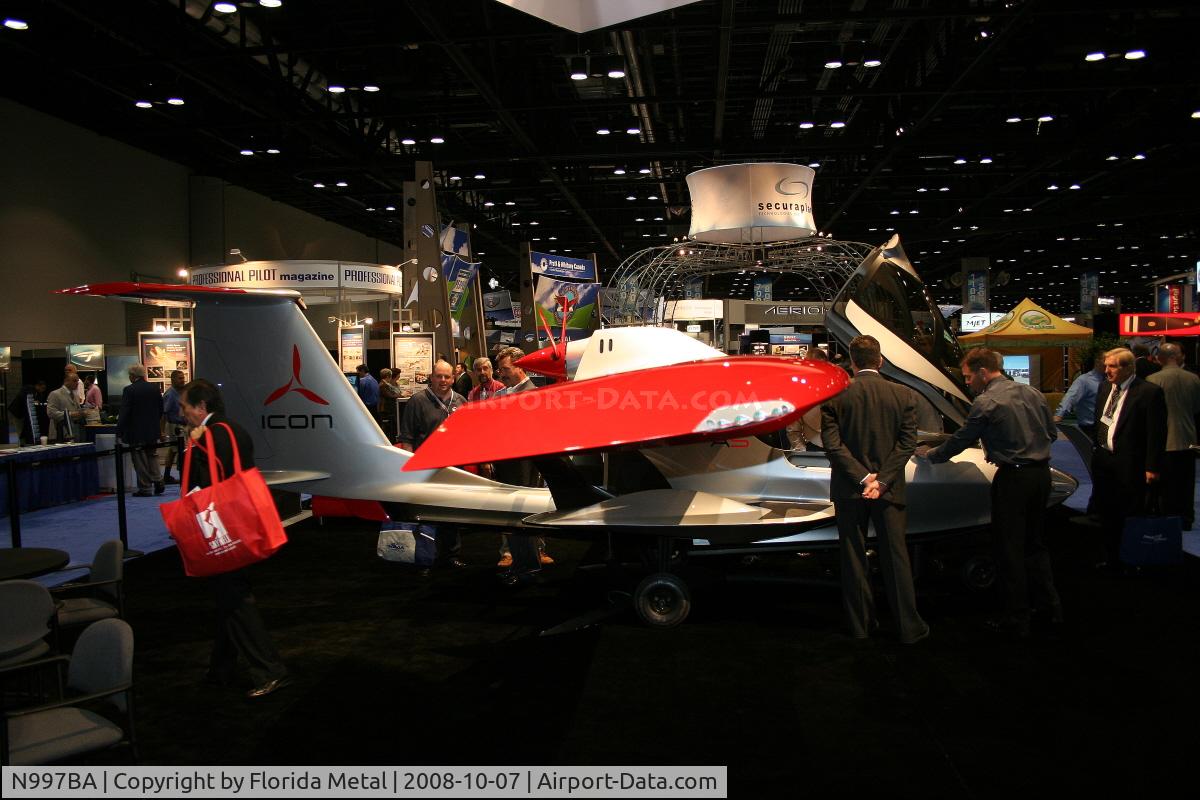 N997BA, 2008 ICON Aircraft A5 C/N 00001, Icon Aircraft at NBAA