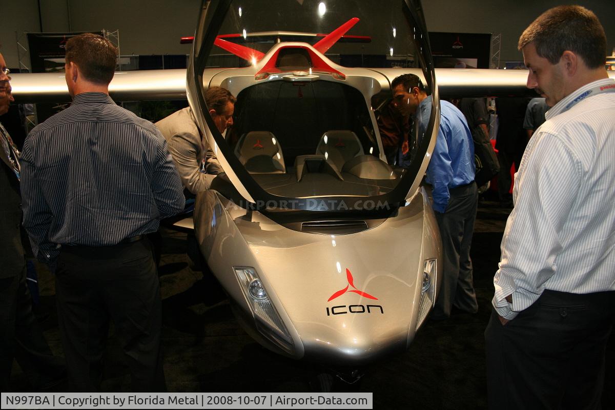 N997BA, 2008 ICON Aircraft A5 C/N 00001, Icon Aircraft at NBAA