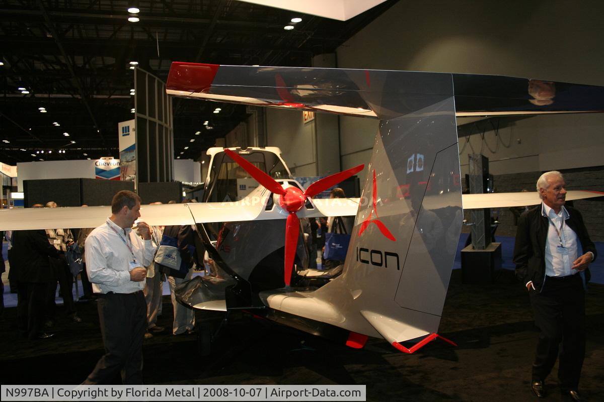 N997BA, 2008 ICON Aircraft A5 C/N 00001, Icon Aircraft at NBAA
