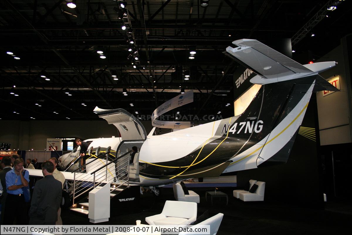 N47NG, 2007 Pilatus PC-12/47E C/N 1001, Pilatus PC-12 at NBAA Orlando