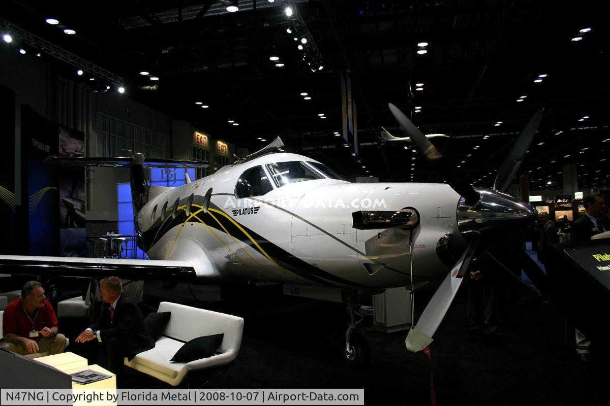 N47NG, 2007 Pilatus PC-12/47E C/N 1001, Pilatus PC-12 at NBAA Orlando