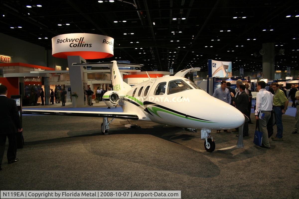 N119EA, 2008 Eclipse Aviation Corp EA500 C/N 000200, Eclipse EA500 at NBAA Convention Orlando