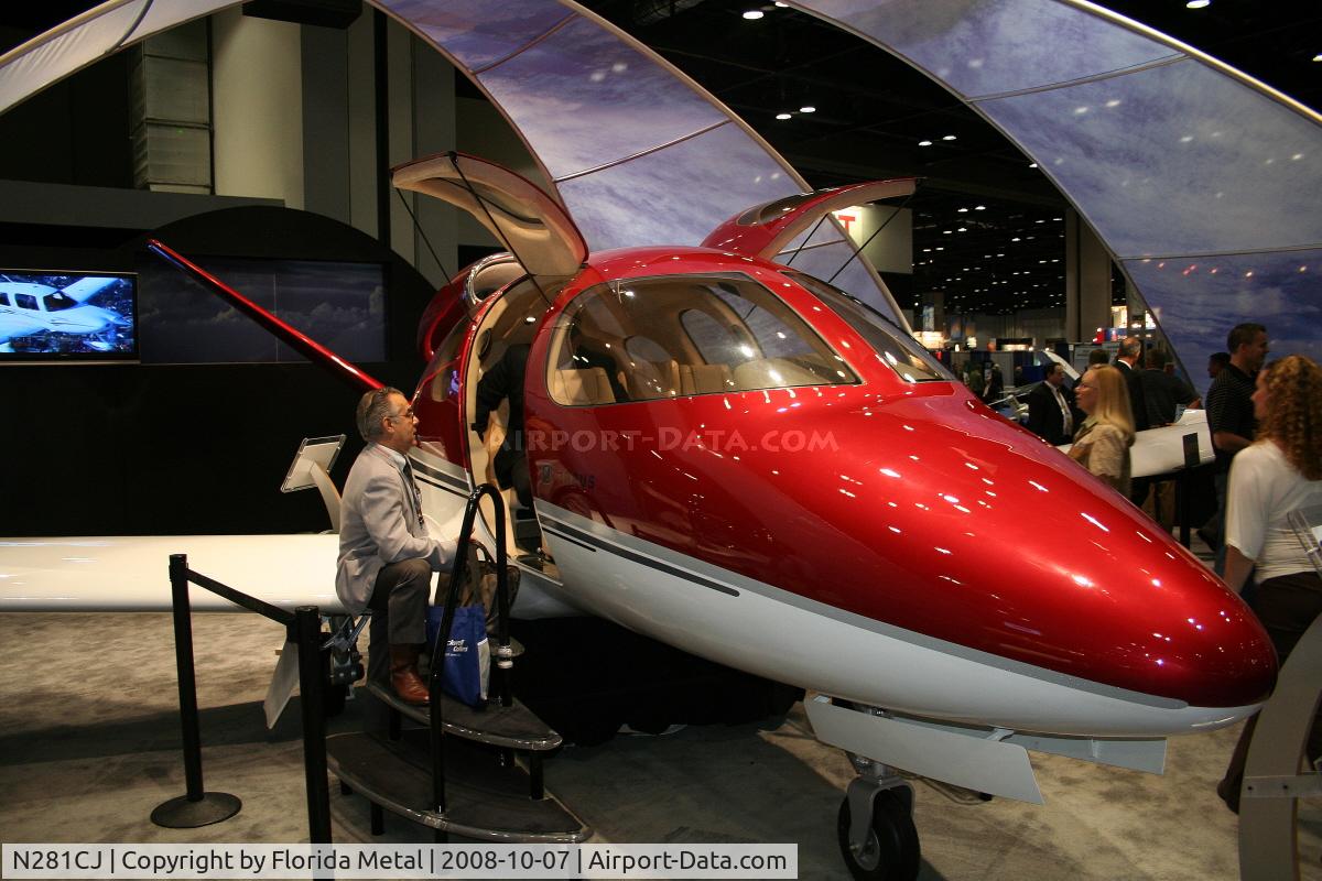 N281CJ, 2008 Cirrus SF50 Vision C/N Not found N281CJ, Cirrus Vision SJ50