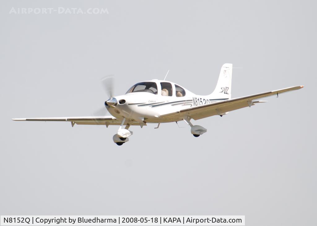 N8152Q, Cirrus SR22 C/N 0793, On Final Approach to 17L.
