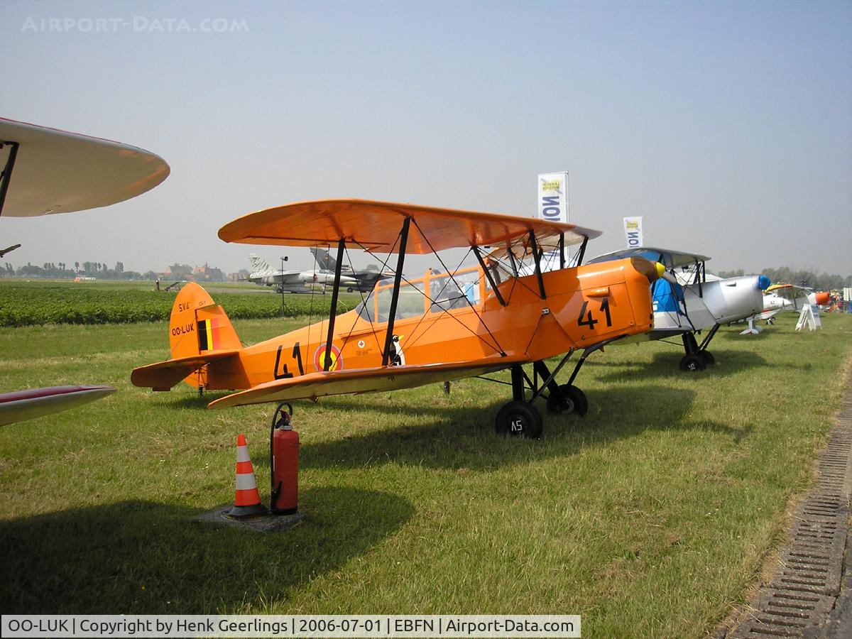 OO-LUK, Stampe-Vertongen SV-4B C/N 1183, Belgian Defence Day - Koksijde 2006