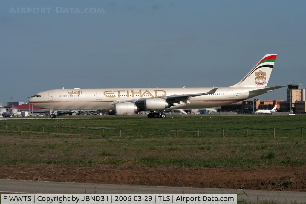 F-WWTS, 2006 Airbus A340-541 C/N 748, A340-541 N° 748