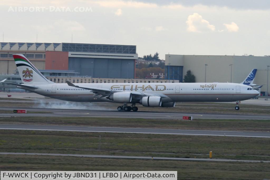 F-WWCK, 2007 Airbus A340-642X C/N 870, A340-642 N° 870