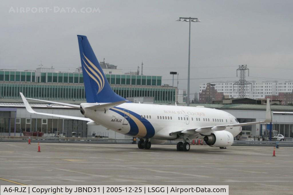 A6-RJZ, 1999 Boeing 737-7Z5 BBJ C/N 29269, Boeing 737-7Z5 (BBJ)