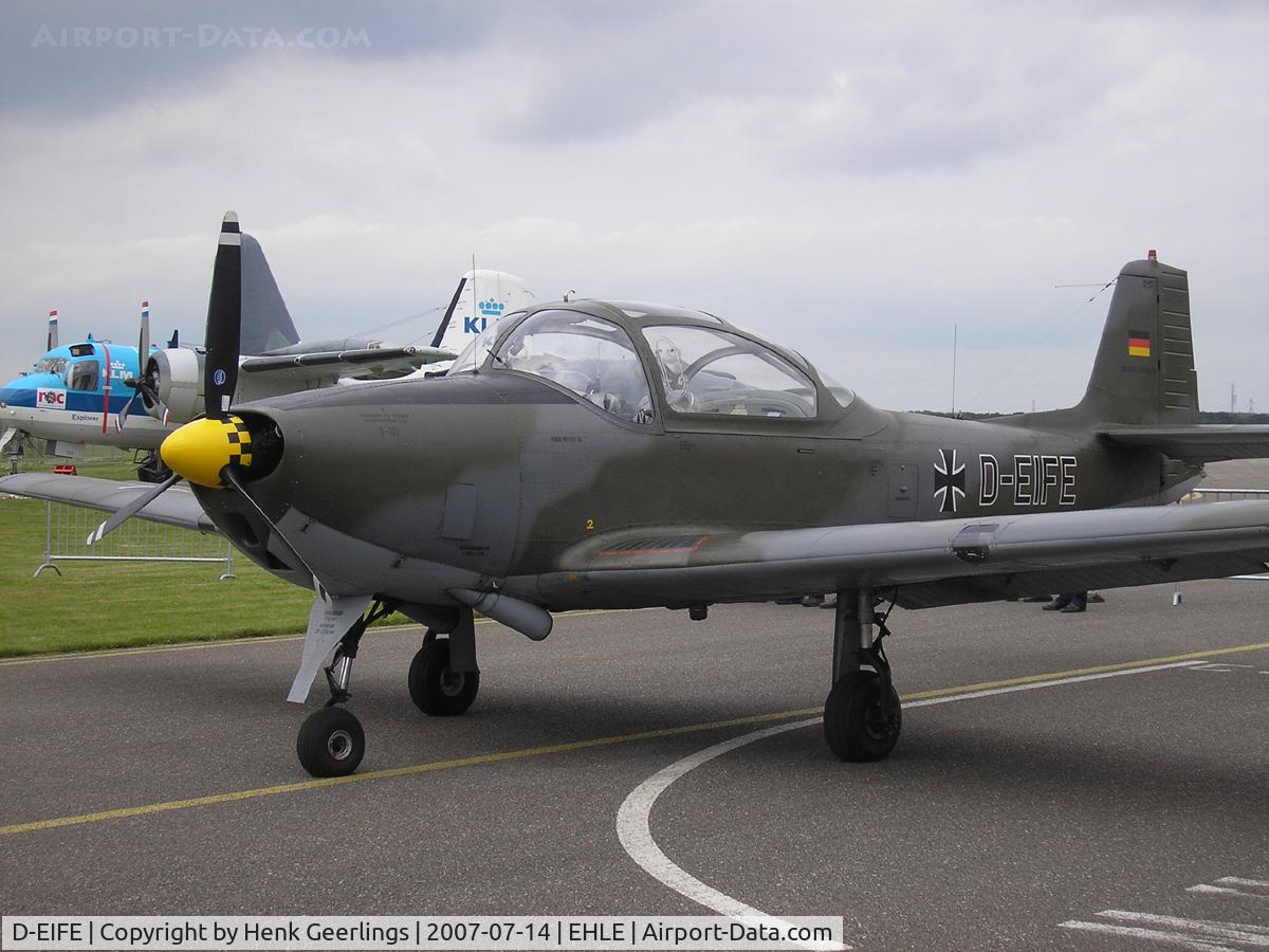 D-EIFE, 1960 Focke-Wulf FWP-149D C/N 129, Aviodrome Oldtimer Fly In 2007