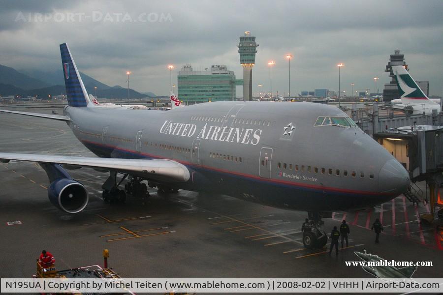 N195UA, 1997 Boeing 747-422 C/N 26899, United Airlines