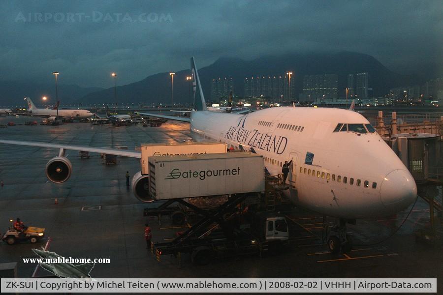 ZK-SUI, Boeing 747-441 C/N 24957, Air New Zealand