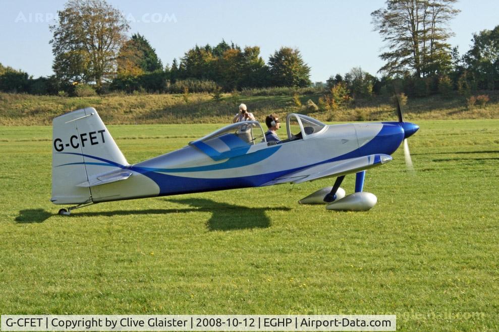 G-CFET, 2008 Vans RV-7A C/N 70686, Ex: LY-ASJ > G-CFET - In private hands since July 2008.
