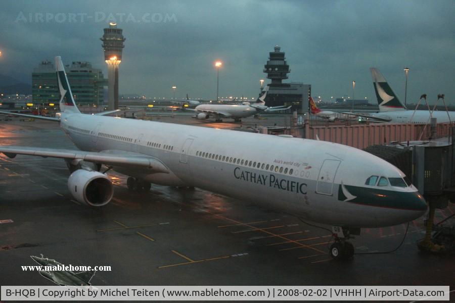 B-HQB, 2002 Airbus A340-642 C/N 453, Cathay Pacific