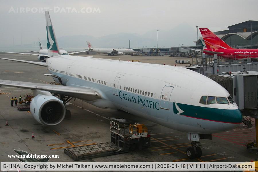 B-HNA, 1995 Boeing 777-267 C/N 27265, Cathay Pacific