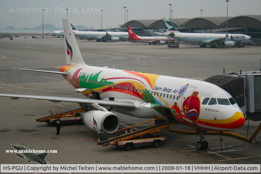 HS-PGU, 2004 Airbus A320-232 C/N 2254, Siem Reap Air