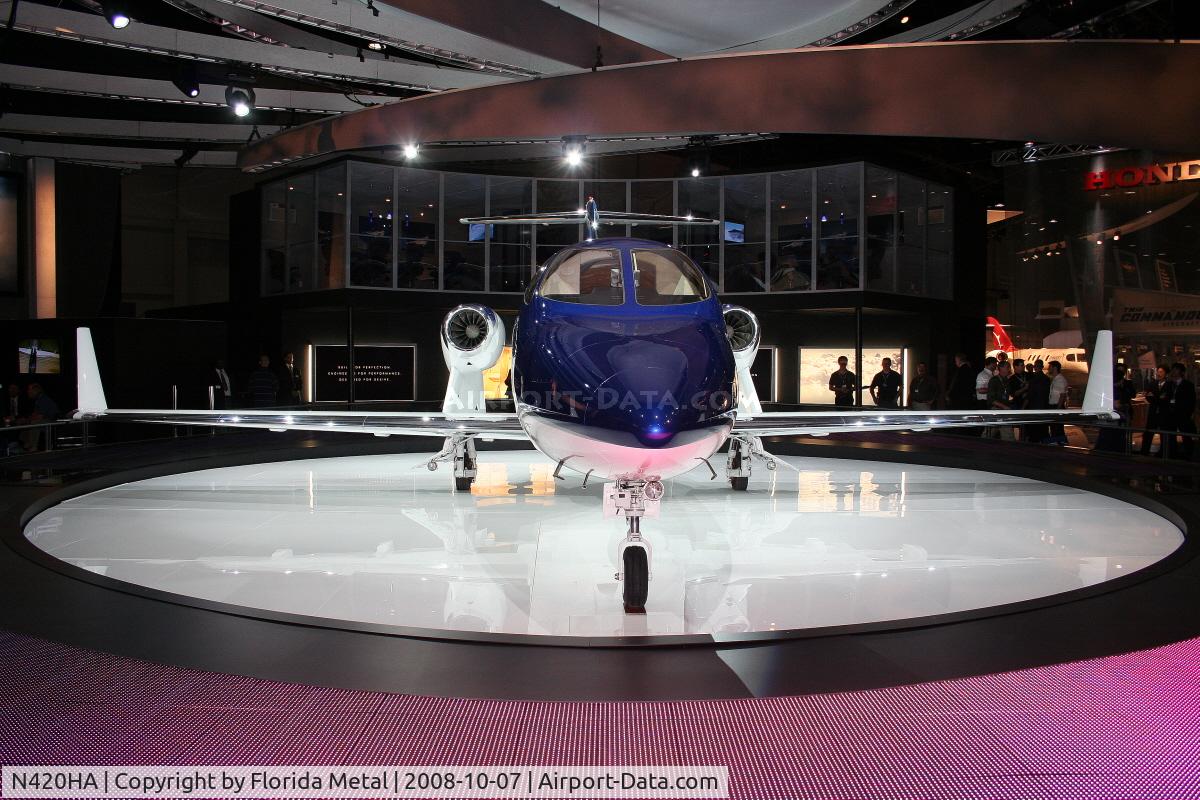 N420HA, 2003 Honda HA-420 HondaJet C/N P001, Honda HA-420 at NBAA Orlando