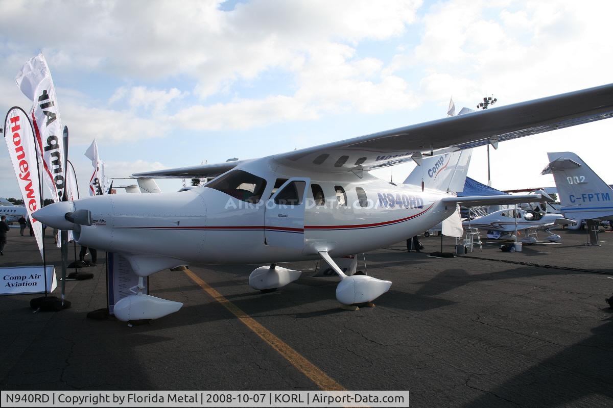 N940RD, 2008 X Nine Llc CA-9 C/N 0805901, Comp Air CA-9