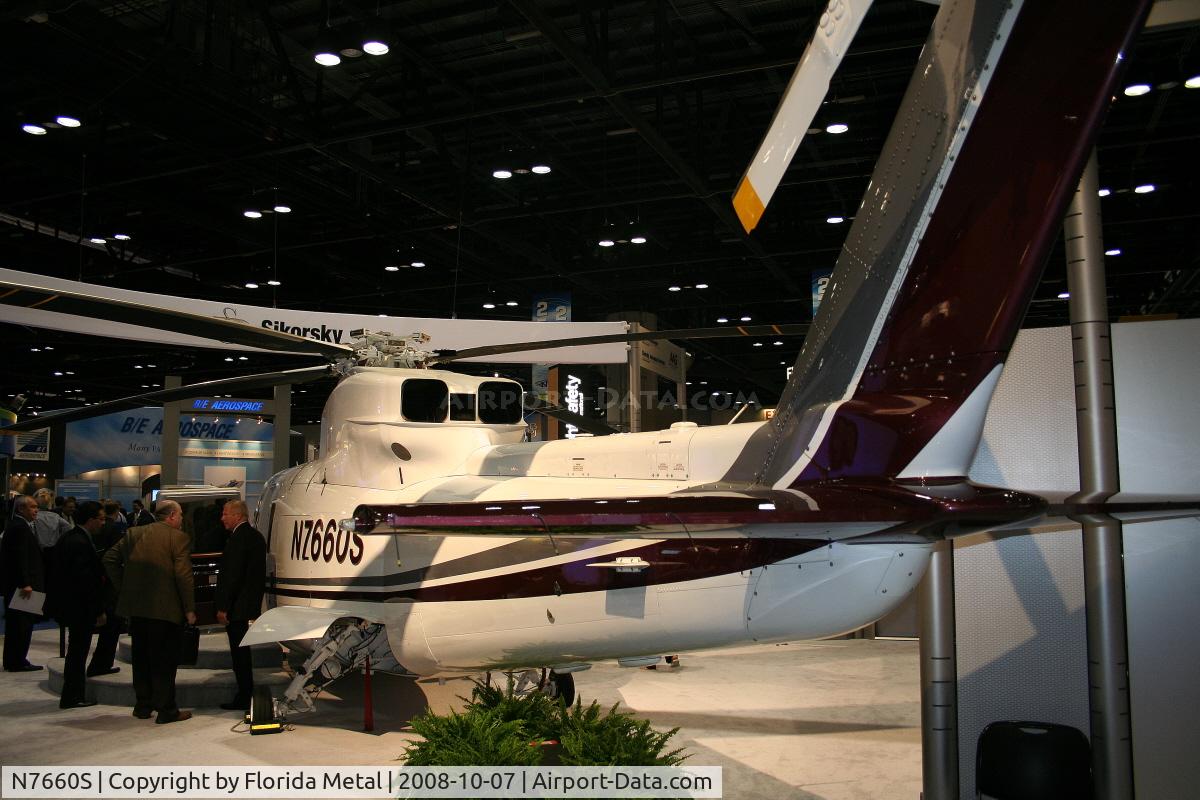 N7660S, 2007 Sikorsky S-76C-2 C/N 760676, Sikorsky S-76 at NBAA Orlando