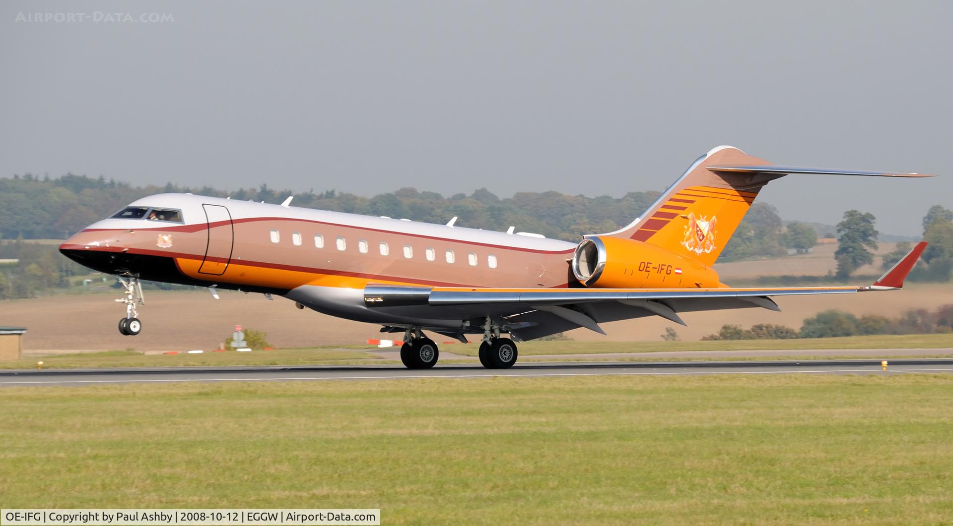 OE-IFG, 2005 Bombardier BD-700-1A11 Global 5000 C/N 9182, Bombardier BD-700